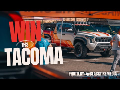 Win this 2024 Toyota Tacoma Trailhunter