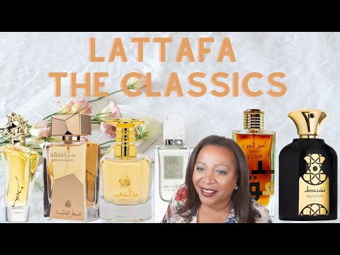 LATTAFA HAUL OF CLASSIC FRAGRANCES.  LATTAFA OLDIES but GOODIES!  Nasheet / Ser Al Malika & more