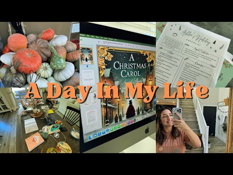 NEW✨DAY IN THE LIFE|LIFE UPDATES+HOLIDAY PREP TO START NOW||HOMESCHOOL STUFF