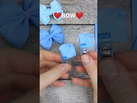 BOWS DIY CRAFT 🌺 🎀 #craft #creative #diy #handmade