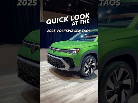 The 2025 Taos gets a refresh to kick off its fourth generation