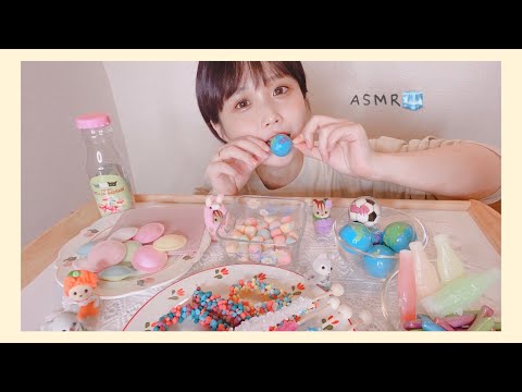 = ASMR =話題のお菓子たちをたべてみました。  /咀嚼音/Eating Sounds