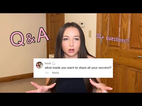 my first youtube video | Q&A | get to know me