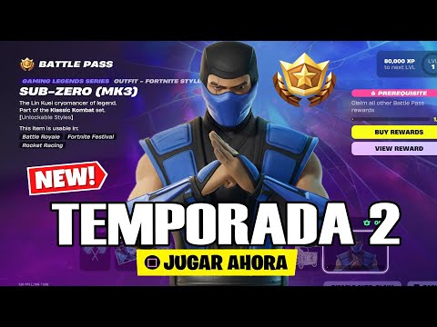 🔴¡ JUGANDO TEMPORADA 2 CAPÍTULO 6 BANDIDOS  de FORTNITE !