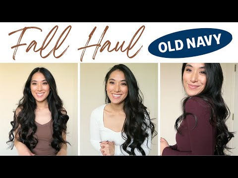 OLD NAVY FALL HAUL  |  TRY ON