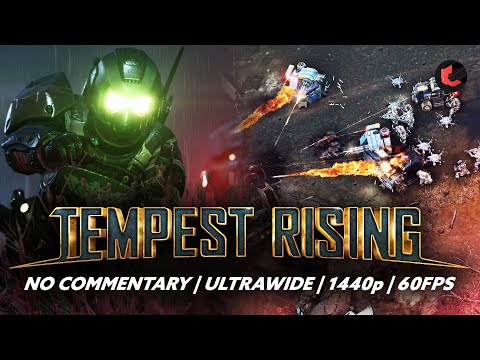 Tempest Rising FULL demo playthrough | No Commentary | Ultra wide 1440p | 60fps