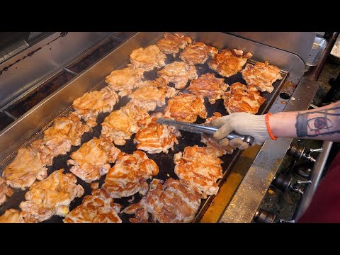 Collection of popular night market foods