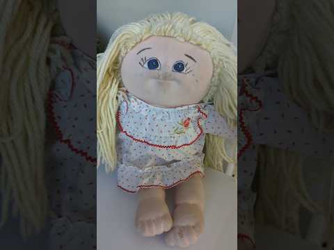 Doll made by my grandma for me.