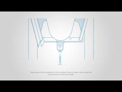 Corded Roof Skylight Blind Fitting Instructions