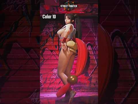 Mai Outfit 1 Colors - Street Fighter 6 #streetfighter #streetfighter6 #スト6 #sf6 #mai #maishiranui