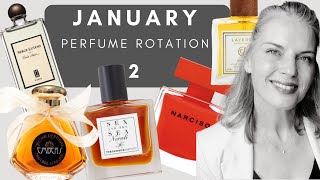 JANUARY PERFUME ROTATION (Pt 2/3) | TheTopNote #perfumecollection #perfumereviews