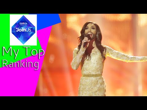 Eurovision Song Contest 2014 My Top Ranking of 37 Songs