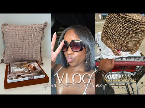 VLOG|HOMEGOODS GOT THE GOODS!! NEW LIVING ROOM & BATHROOM DECOR, COOKING CLEANING &MORE| JENNY JACKS