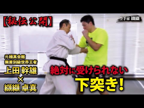 Shita-zuki that can never be blocked【Ueda Mikio × Kouketsu Takuma】Kyokushin World Champion seminar