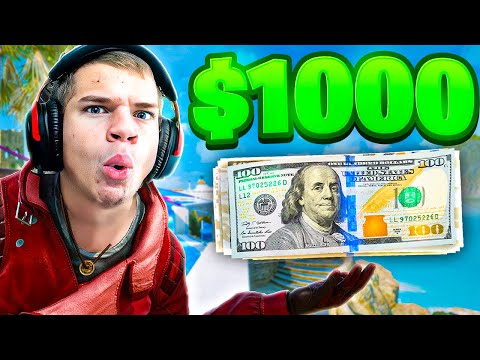 Beat Me In a 1v1, Get $1000