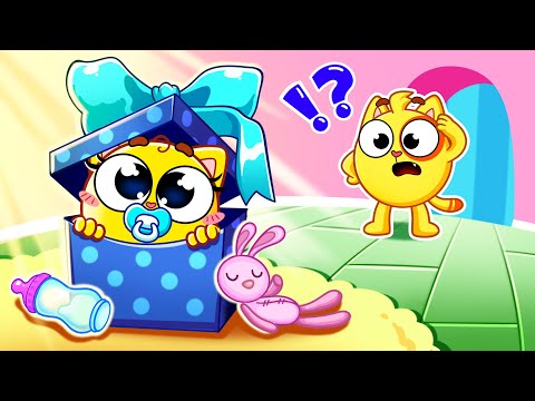 Say Hello to My Baby Brother! 👶🎶Funny Siblings | Kids Songs 🐱🐨🐰🦁And Nursery Rhymes by Baby Zoo