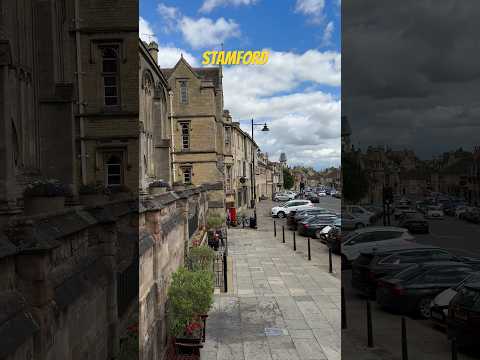 #Stamford is a beautiful town in #England #travelvlog #walking #traveling #walking #town