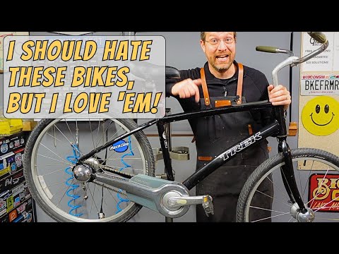 High Praise for the TREK LIME 3sp Auto Shift! + How to remove the rear wheel to replace a tube!