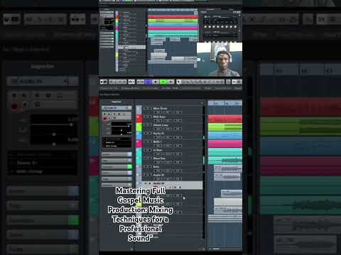 Mixing Complex Gospel project on cubase 5: Professional Sound.