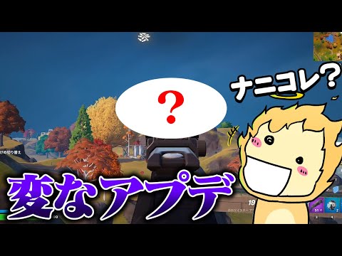 フォトナ史上最も変なアプデが入ってます...【フォートナイト/Fortnite】