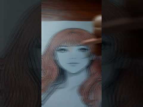 DRAWING THE CUTEST GIRL EVER! Easy Tutorial for Beginners | #cutegirl #cute #cutegirldrawing