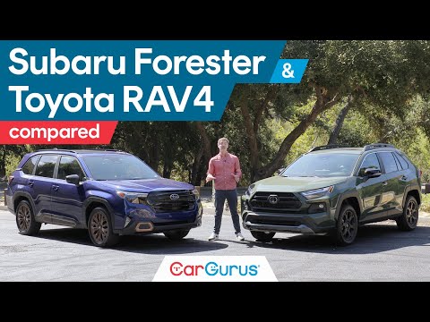 2025 Subaru Forester vs 2024 Toyota RAV4