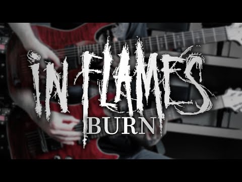 In Flames - Burn (Guitar Cover with Play Along Tabs)