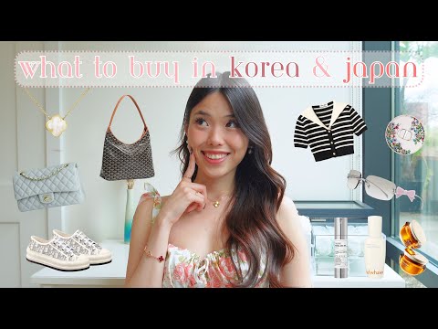 KOREA & JAPAN WISHLIST 🌸 | What I plan to buy during my travels; luxury, skincare, what's trending!