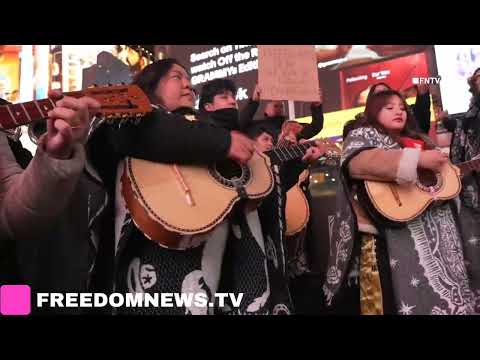 "Keep ICE out of Schools!" 100 Immigrants MARCH through NYC to Protest Deportations