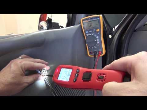 Troubleshooting Mirror Switch in Ford F150 using Power Probe 4 PP4