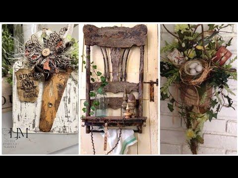 Thrifty Charm Decor: Vintage, Rustic & Shabby Chic Home and Wall Hangings