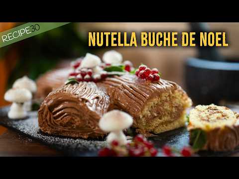 Impress Your Guests with this Easy Yule Log Cake