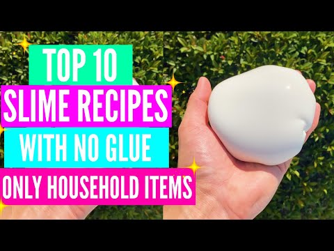 Testing Popular No Borax Slime Recipes! How To Make Slime Without Borax AND GLUE!