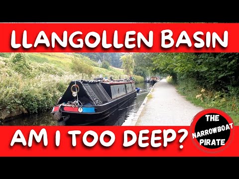 Llangollen basin | Is my Narrowboat too deep to make it from Trevor basin to Llangollen? [Ep 19]