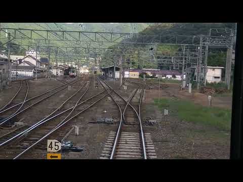 新見車両区から新見駅への回送電車に乗ってみた!その2