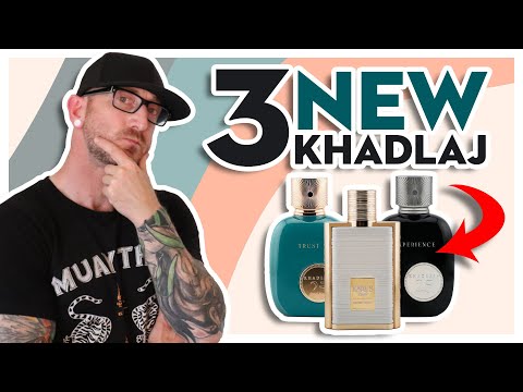 Unboxing 3 NEW KHADLAJ Fragrances - Secret Musk, Trust, Experience | Middle Eastern Cologne Review