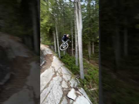 Insane trail gap in Squamish, BC #mountainbiking #squamish #bike