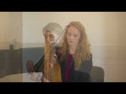 Harp Duo - The Lark In The Clear Air