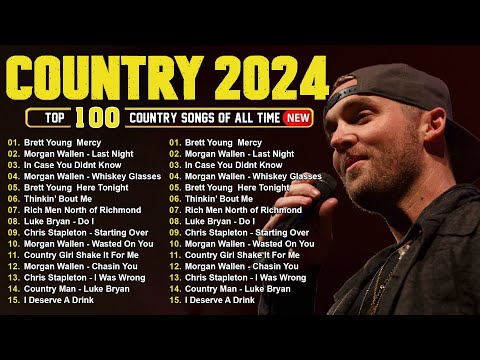 New Country Music 2024 🎸 Brett Young, Luke Combs, Chris Stapleton, Luke Bryan, Morgan Wallena