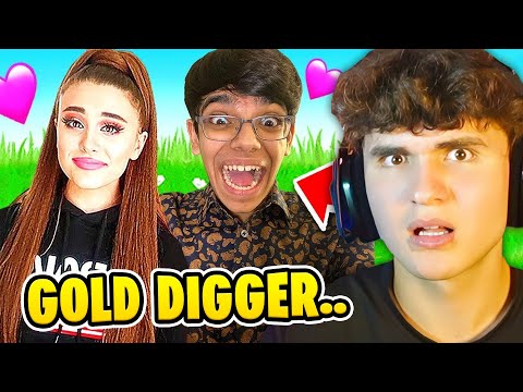 N3ON EXPOSES Gold Digger With $300,000 CAR! (Fortnite)