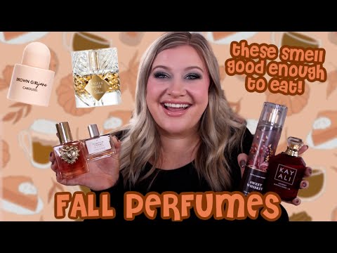 MY FAVORITE PERFUMES FOR FALL! 🍂 Cozy Gourmand Fragrances To Try This Season!