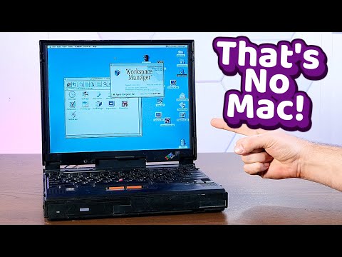 Apple’s Strange Rhapsody OS on a 1997 ThinkPad