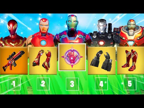 The *RANDOM* IRON MAN Challenge in Fortnite