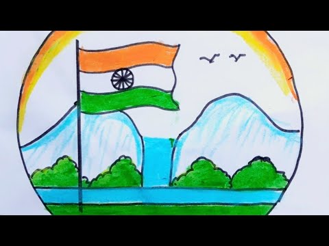 15th August special drawing ||#art #youtubeshorts #shorts