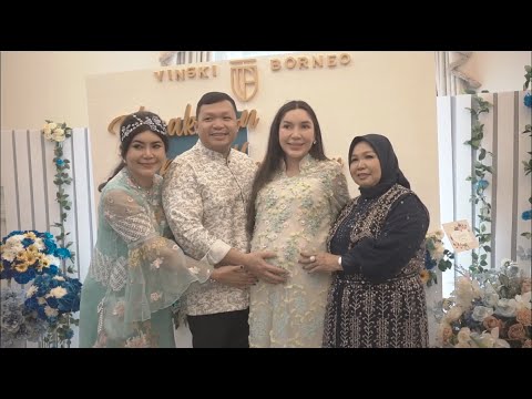 Tasyakuran Seventh Month Pregnancy dr. Natasha Vinski and Jery Borneo Putra