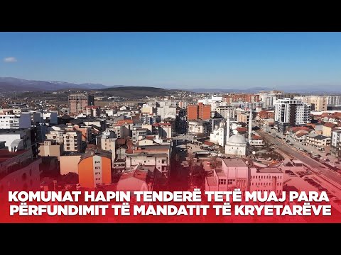 Komunat hapin tenderë tetë muaj para përfundimit të mandatit të kryetarëve