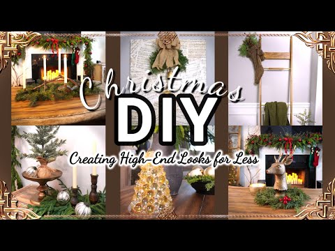 DIY Christmas Decorations 2024 || Creating High-End Looks for Less