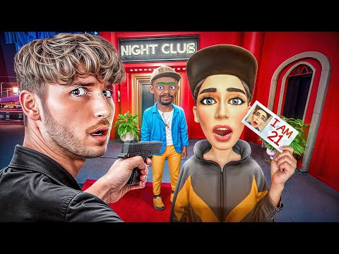 I Became a Night Club SECURITY GUARD Again.. (VR)