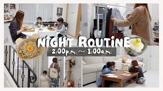 Night routine: VLOG: How Japanese people spend their evenings.