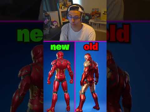 NOW vs OLD Fortnite Skins 🤔